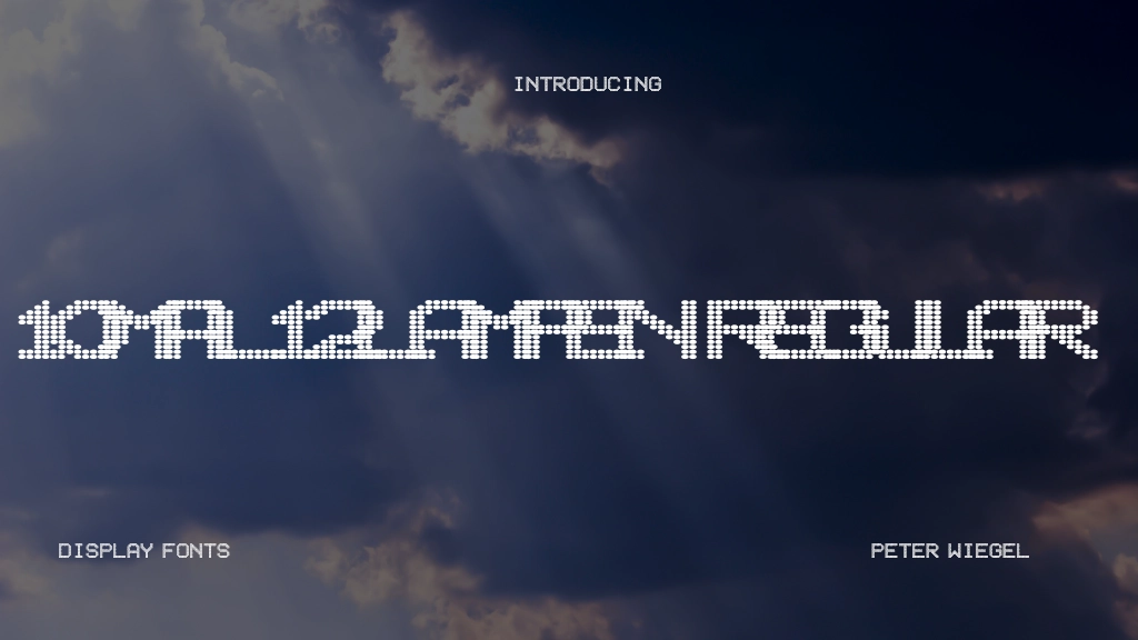 10mal12Lampen Regular Font Sample Image 1