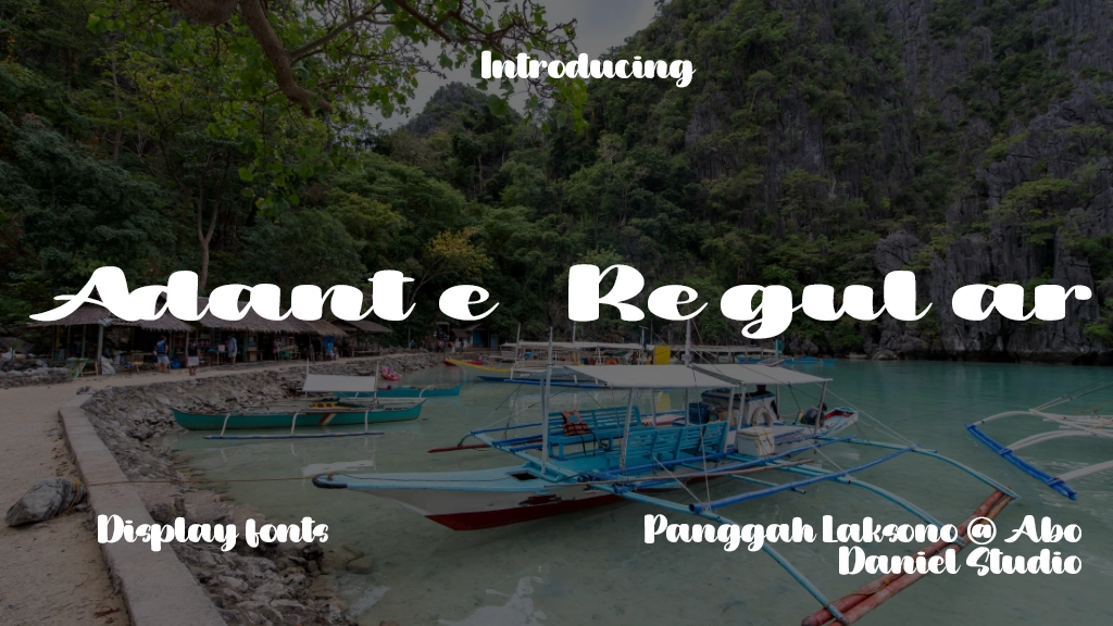 Adante Regular Font Sample Image 1