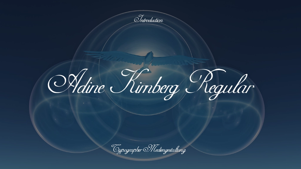 Adine Kirnberg Regular Font Sample Image 1