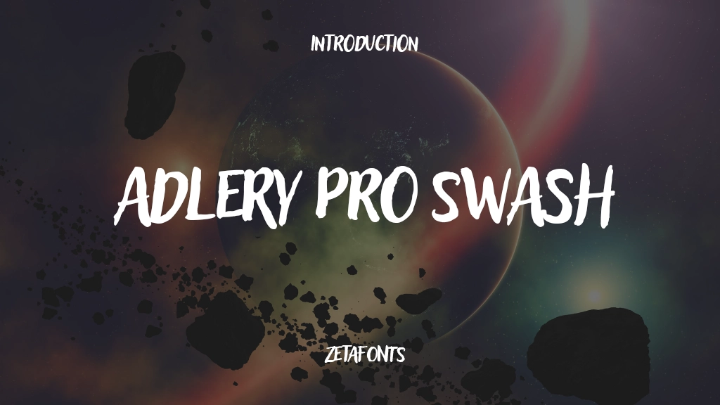 Adlery Pro Swash Font Sample Image 1