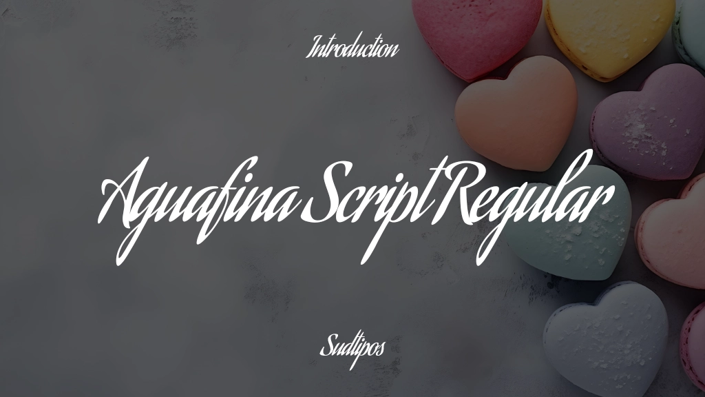 Aguafina Script Regular Font Sample Image 1