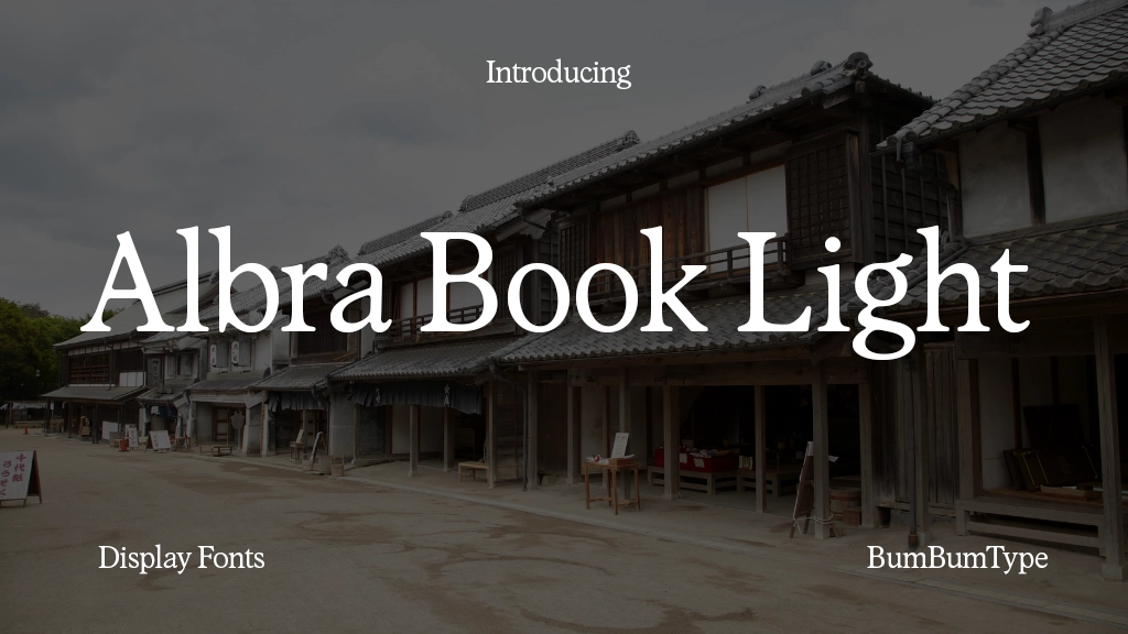 Albra Book TRIAL Light TRIAL Font Sample Image 1