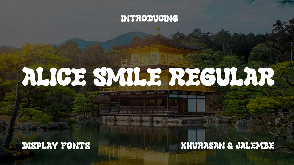 Alice Smile Regular Font Sample Image 1