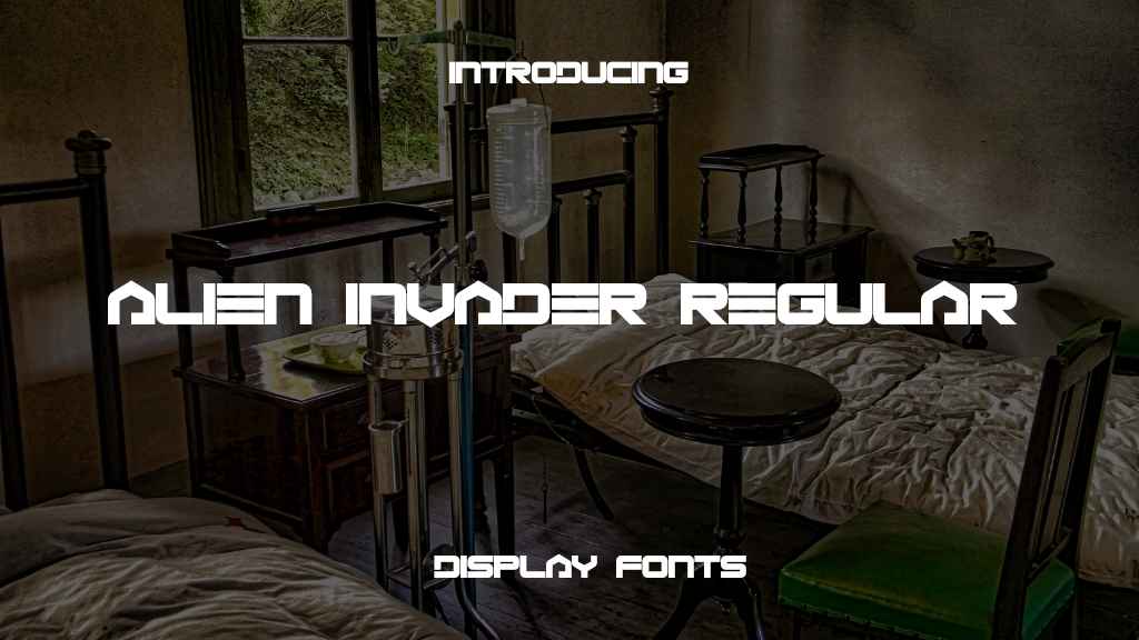 Alien Invader Regular Font Sample Image 1