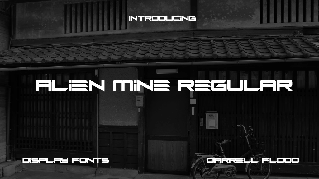 Alien Mine Regular Font Sample Image 1