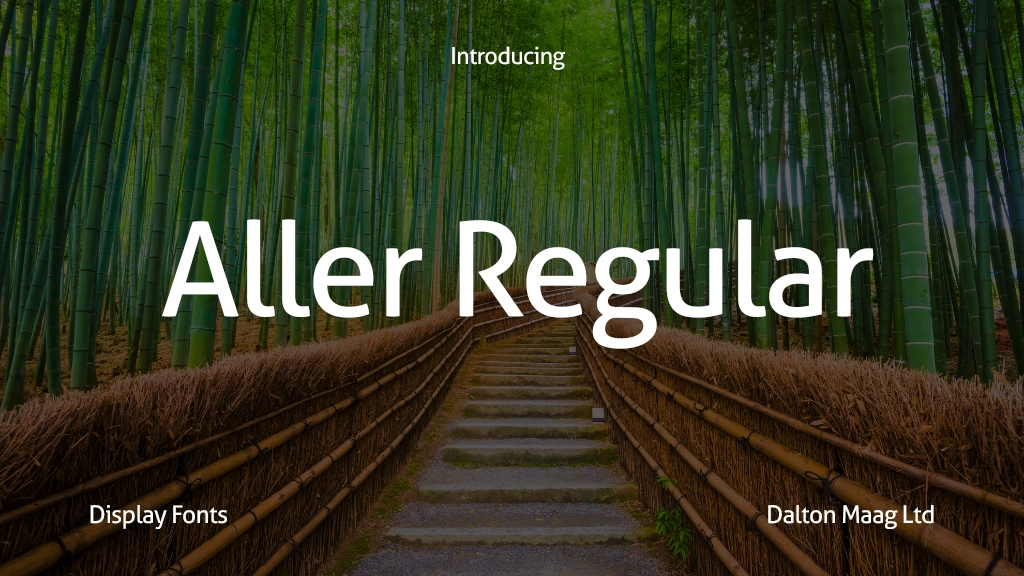 Aller Regular Font Sample Images  1