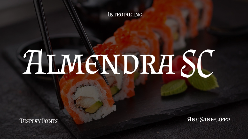 Almendra SC Font Sample Image 1