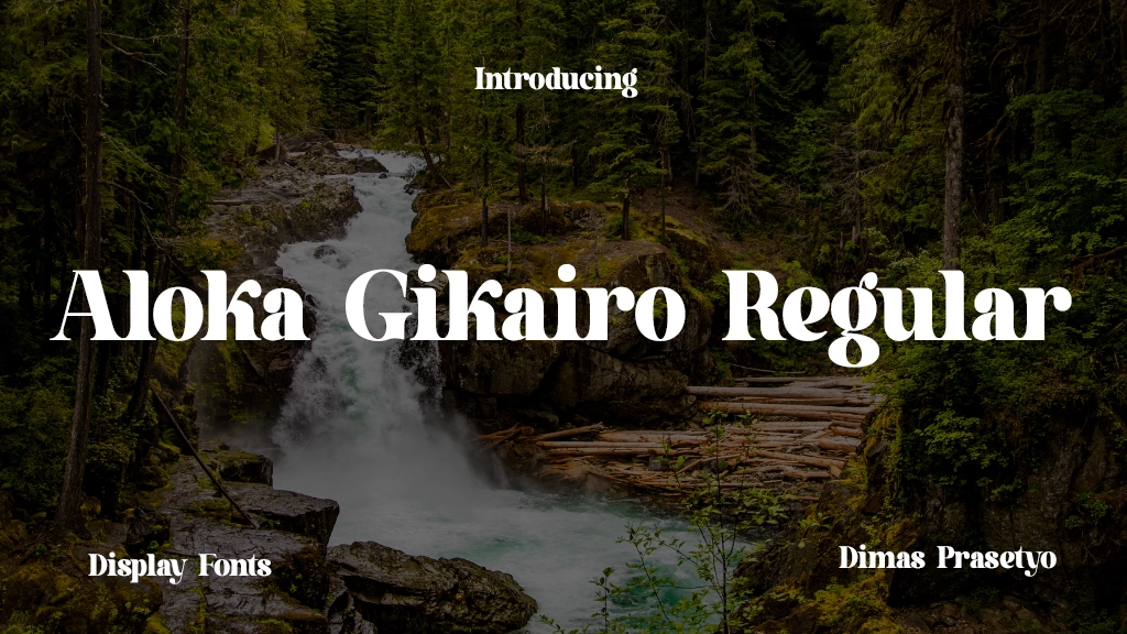 Aloka Gikairo Regular Font Sample Image 1