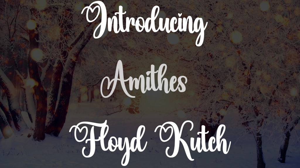 Amithes Font Sample Images  1