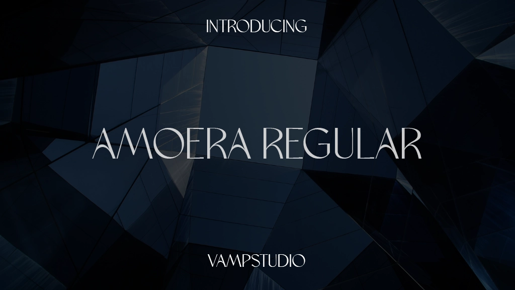 amoera Regular Font Sample Images  1