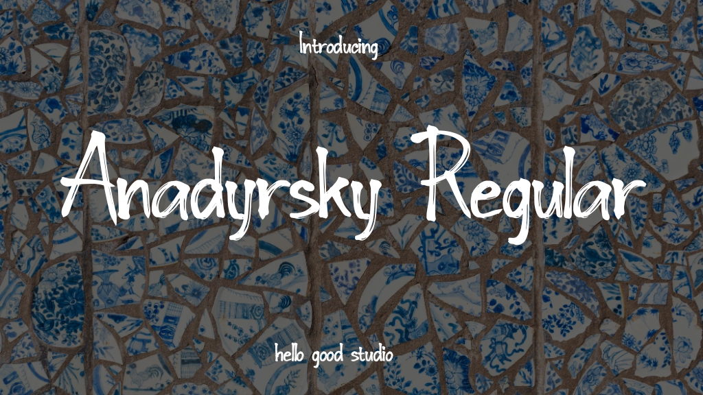 Anadyrsky Regular Font Sample Image 1