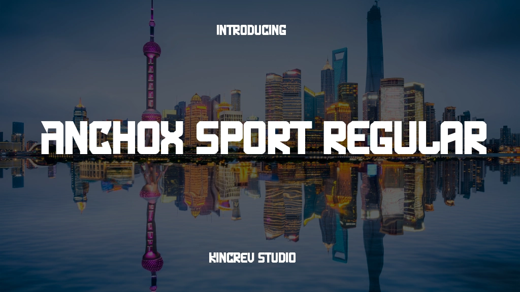 Anchox Sport Regular Font Sample Image 1