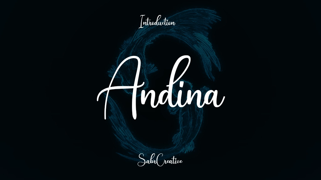 Andina Font Sample Image 1