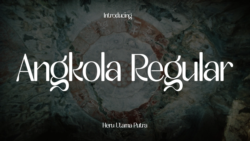 Angkola Regular Font Sample Image 1