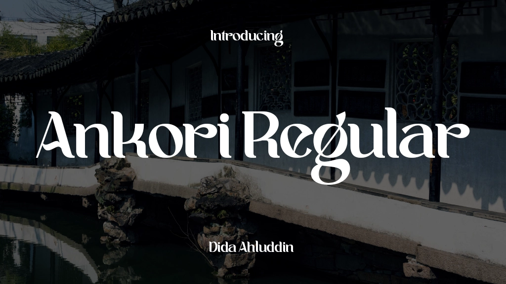 Ankori Regular Font Sample Image 1