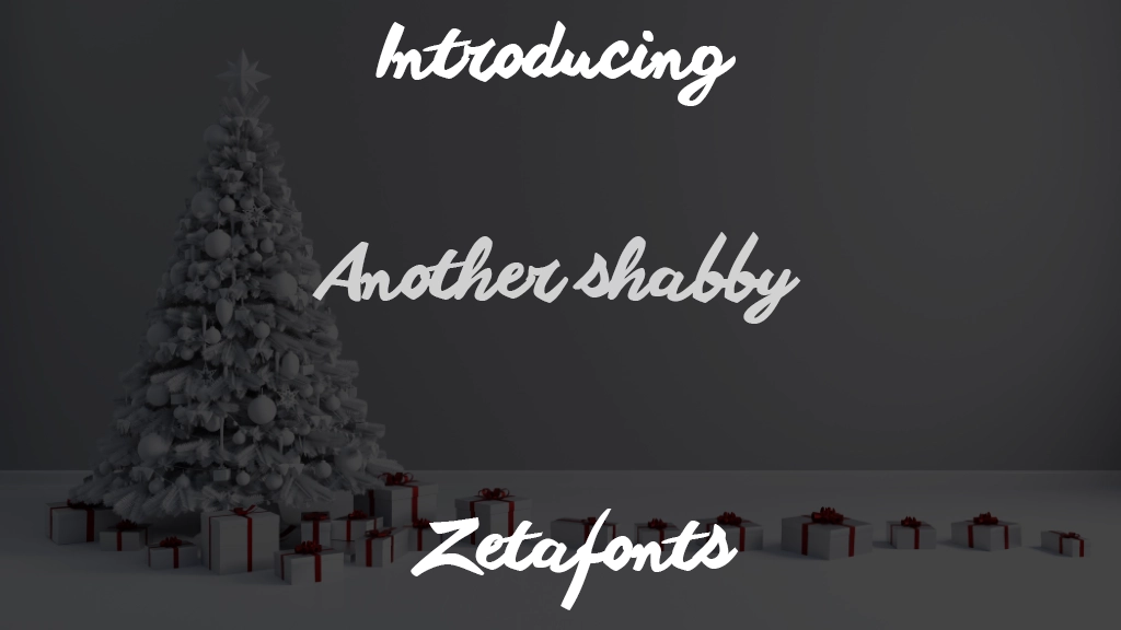 Another shabby Font Sample Images  1