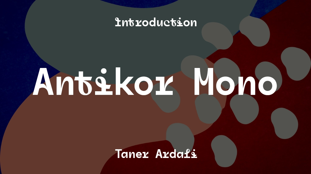 Antikor Mono Font Sample Images  1