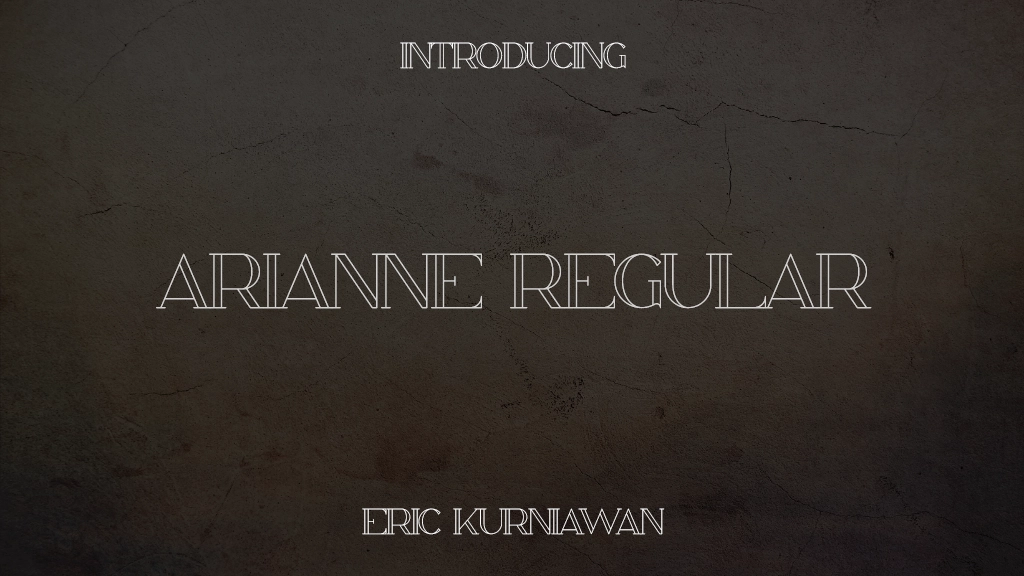 Arianne Regular Font Sample Images  1