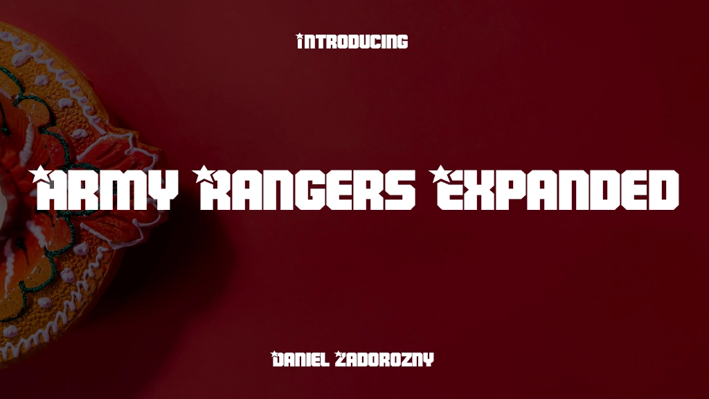 Army Rangers Expanded Expanded Font Sample Image 1