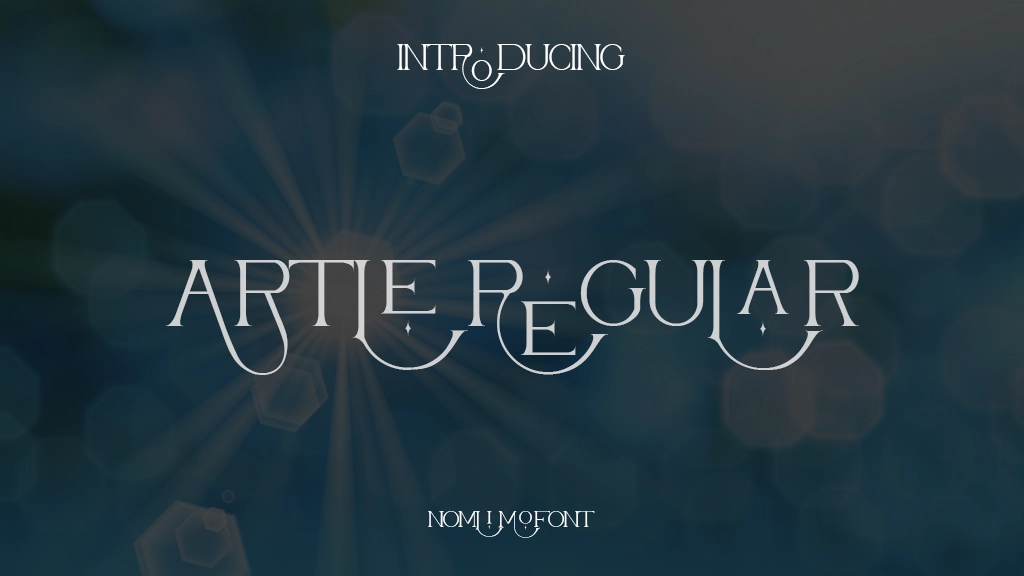 ARTLE Regular Font Sample Images  1