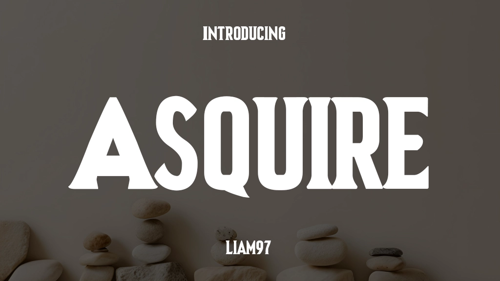 Asquire Font Sample Image 1