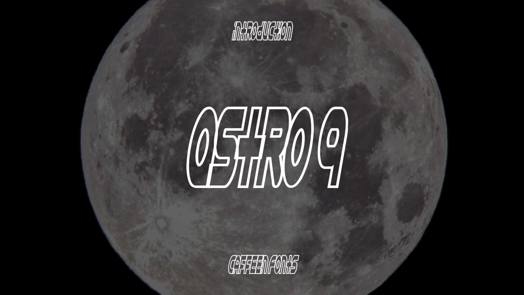 Astro 9 Font Sample Image 1