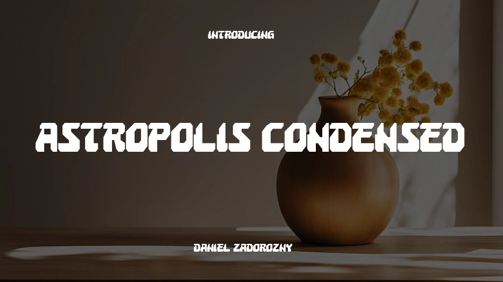 Astropolis Condensed Font Sample Image 1