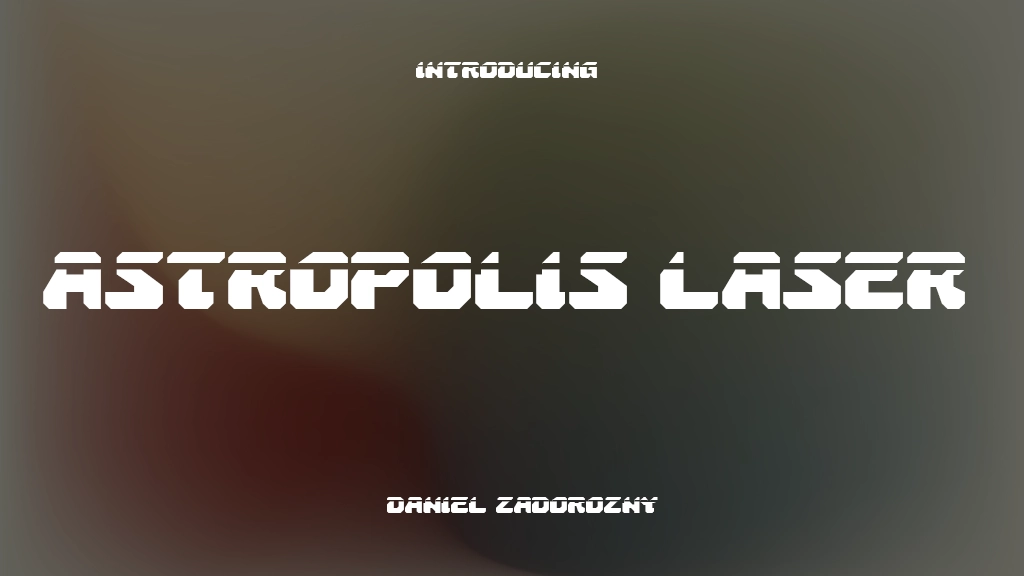 Astropolis Laser Font Sample Image 1