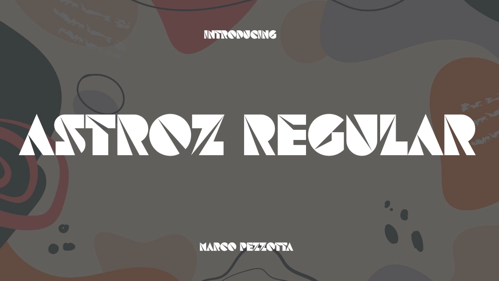 Astroz Regular Font Sample Image 1