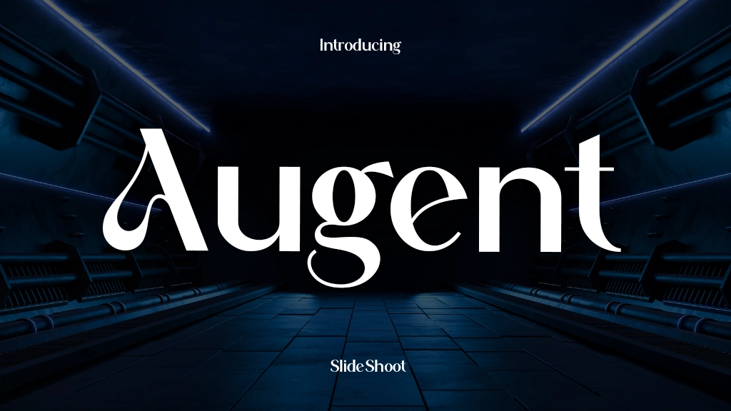 Augent Regular Font Sample Image 2