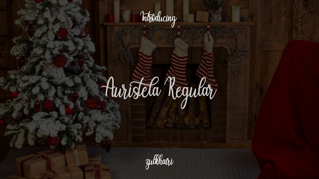 Auristela Regular Font Sample Images  1