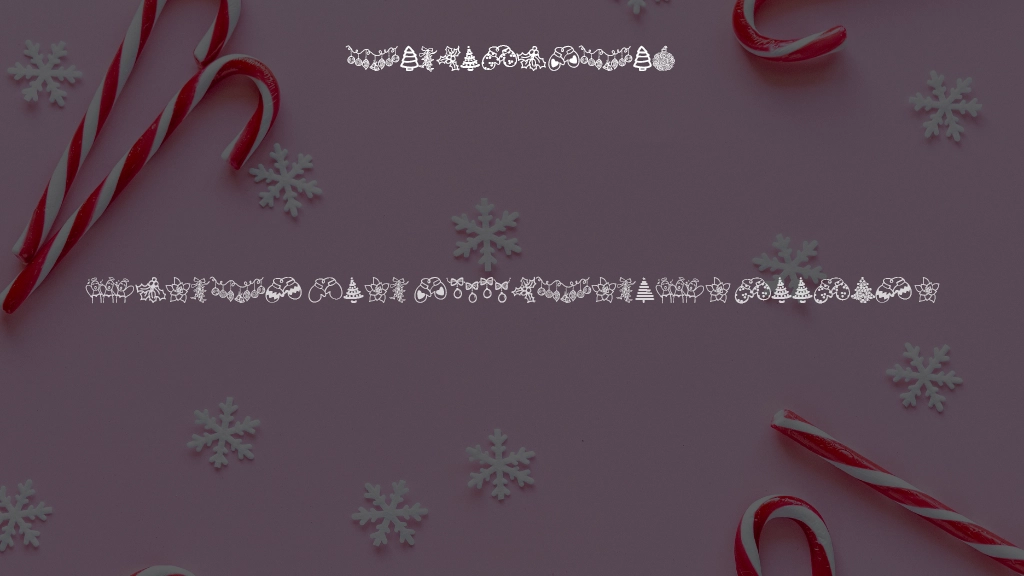 Austie Bost Christmas Doodles Font Sample Images  1