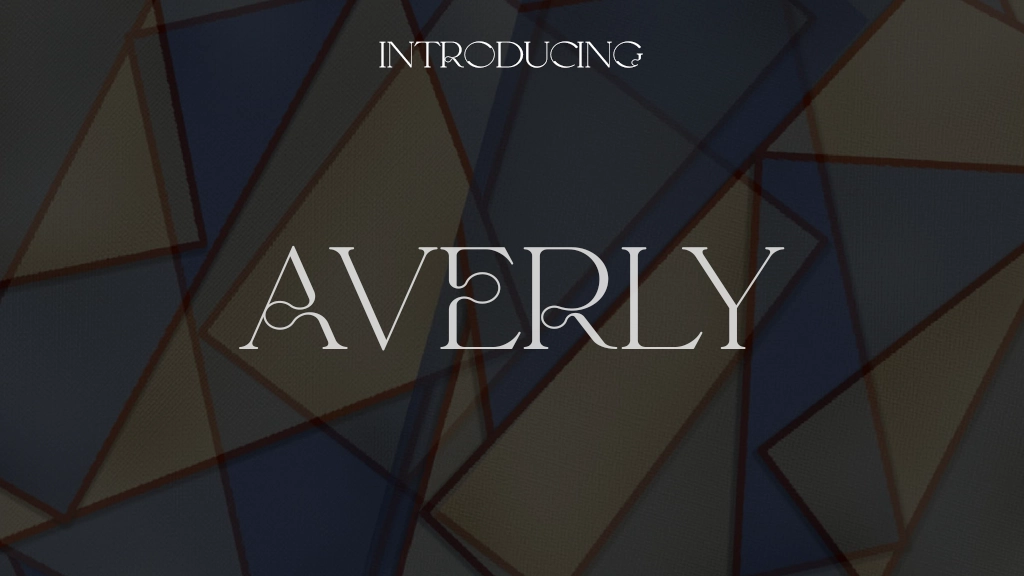 Averly Font Sample Images  1