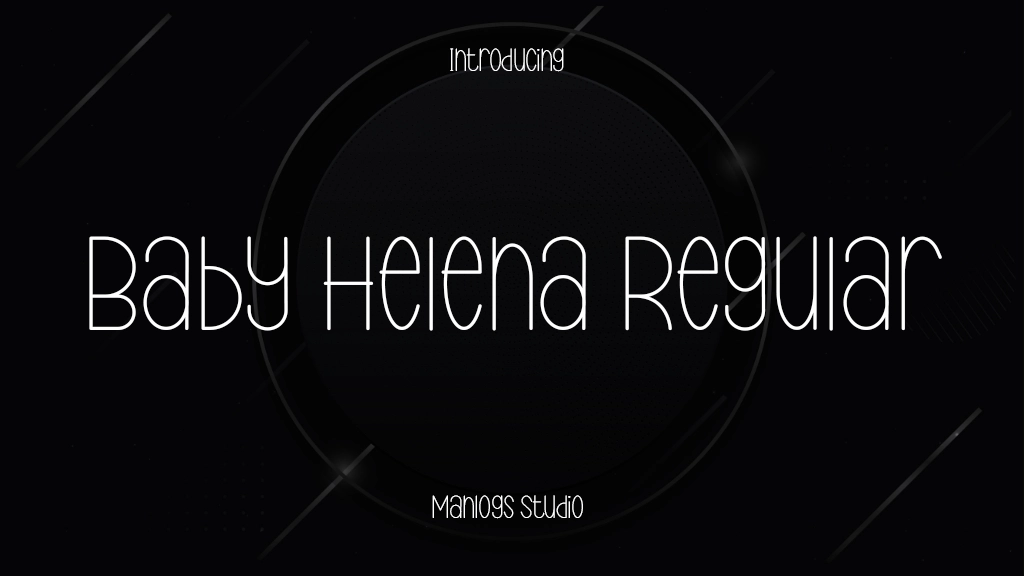 Baby Helena Regular Font Sample Image 1