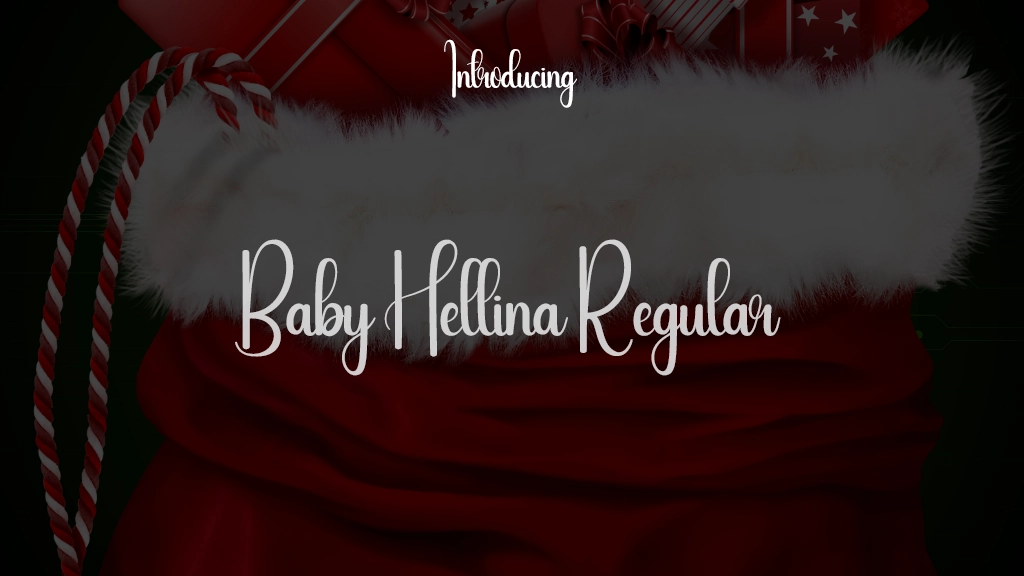 Baby Hellina Regular Font Sample Images  1