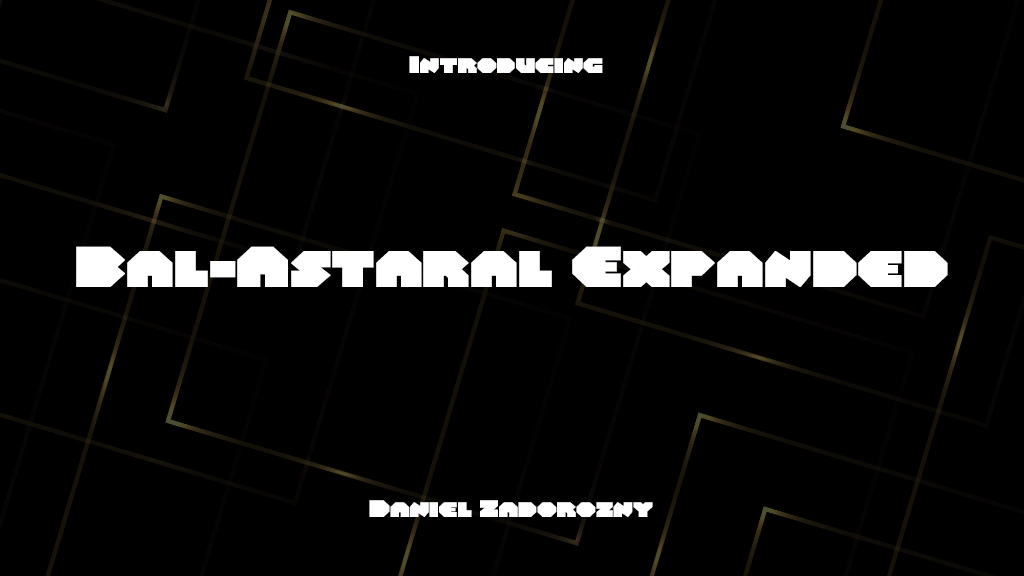 Bal-Astaral Expanded Expanded Font Sample Image 1