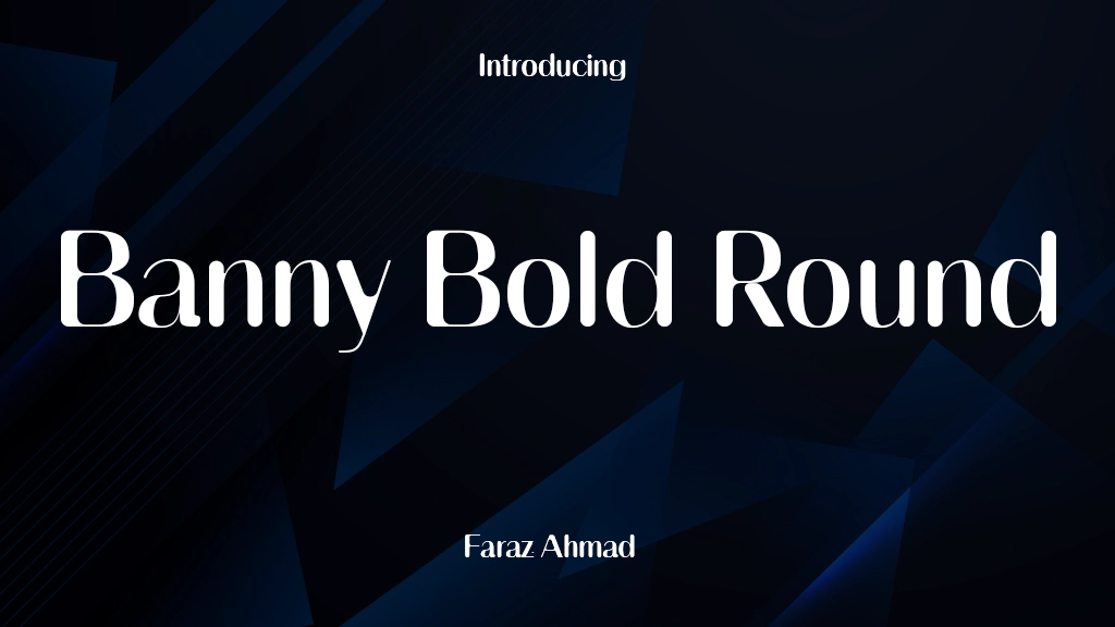 Banny Bold Round Font Sample Image 1