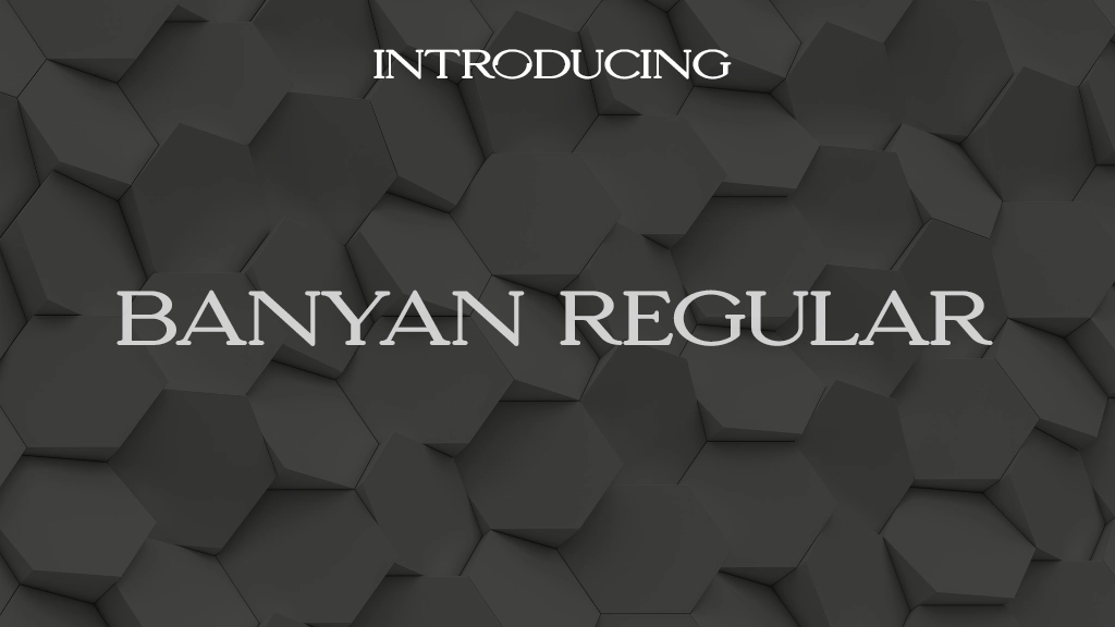 Banyan Regular Font Sample Images  1