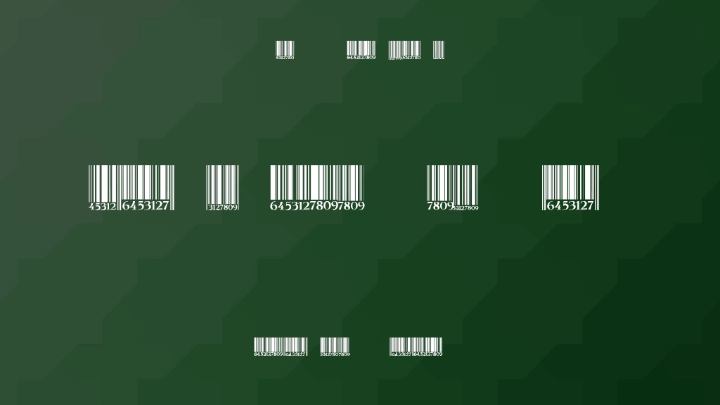 Barcode Regular Font Sample Image 1