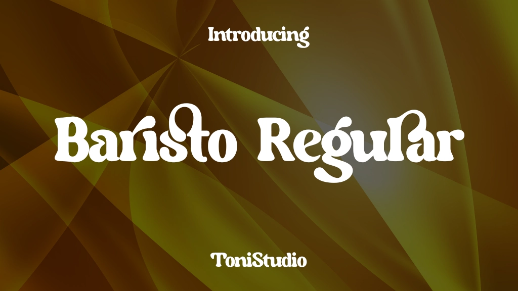 Baristo Regular Font Sample Image 1