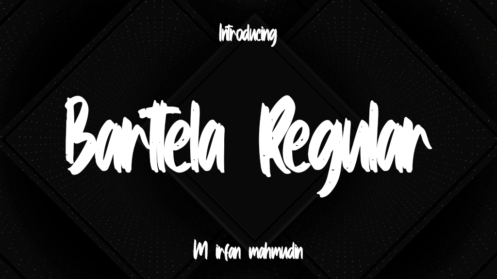 Barttela Regular Font Sample Image 1