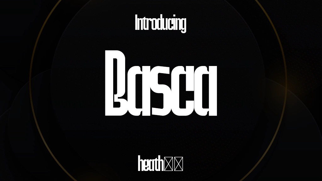 Basca Font Sample Image 1