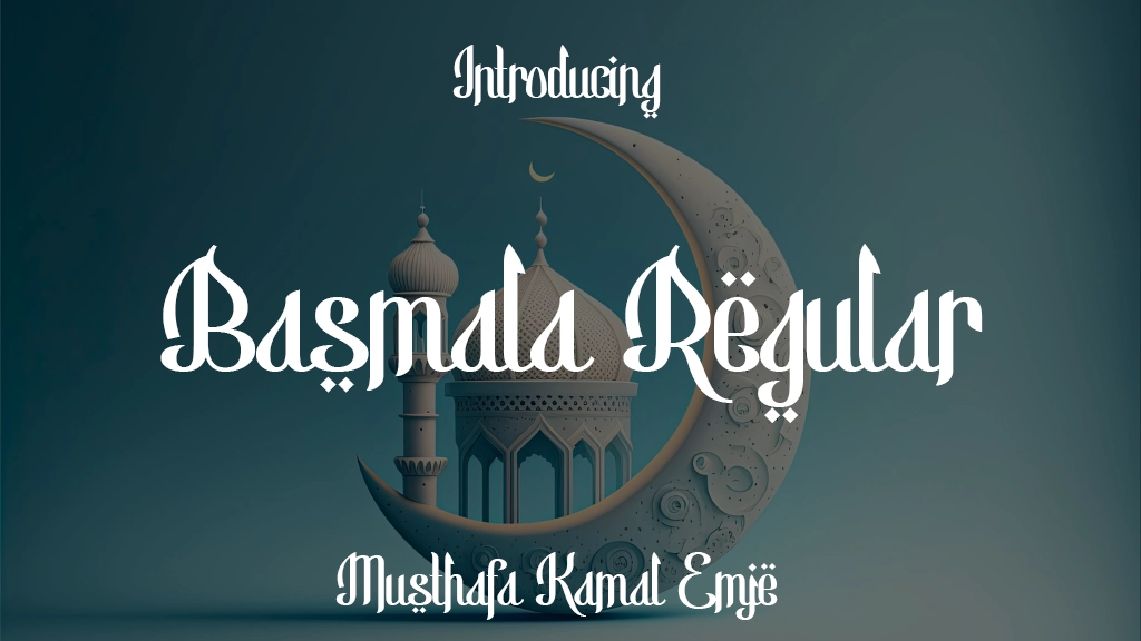 Basmala Regular Font Sample Image 1