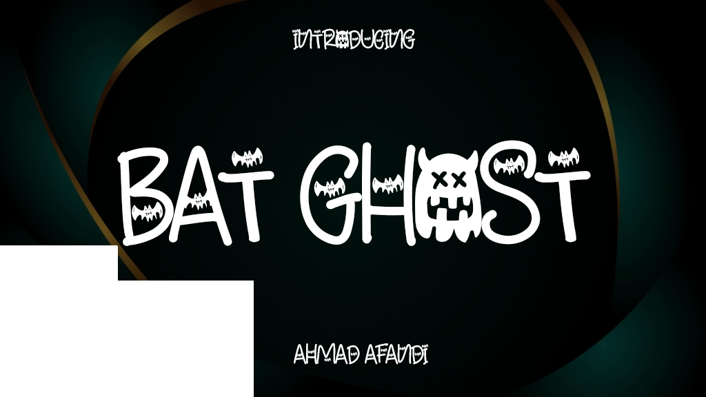 Bat Ghost - Personal Use Regular Font Sample Image 1