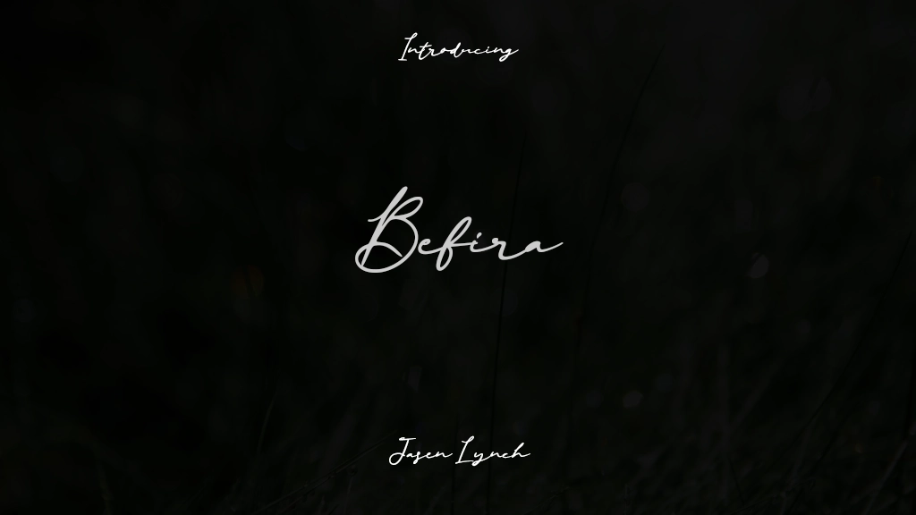 Befira Font Sample Images  1