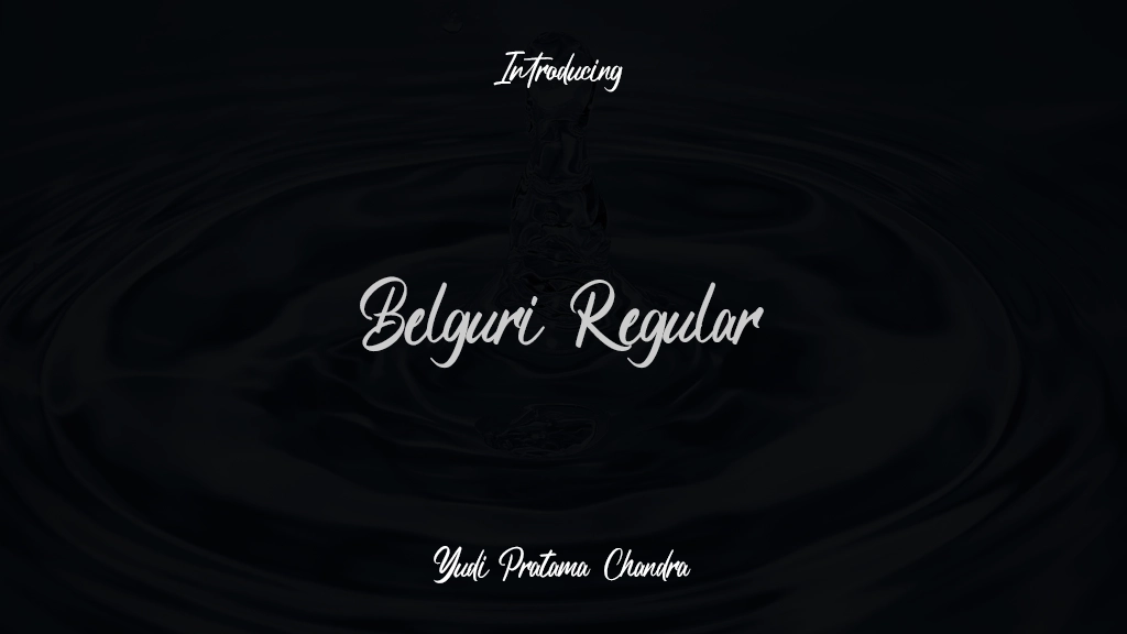 Belguri Regular Font Sample Images  1