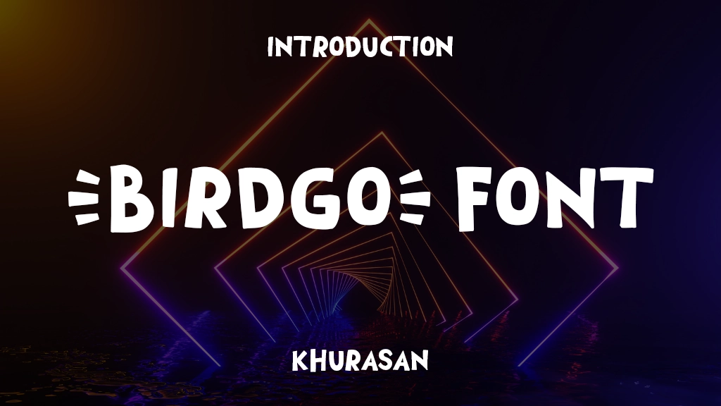 Birdgo Font Font Sample Image 1