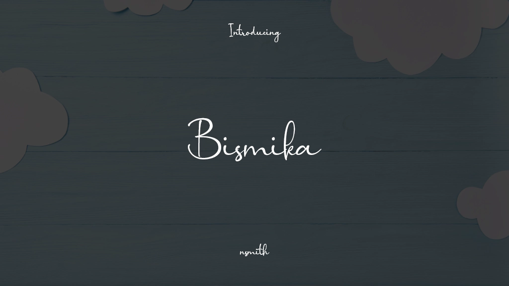 Bismika Font Sample Images  1