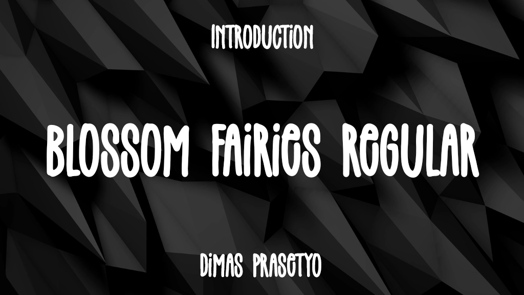 Blossom Fairies Regular Font Sample Image 1