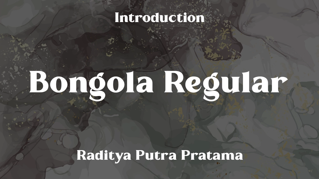 Bongola Regular Font Sample Image 1